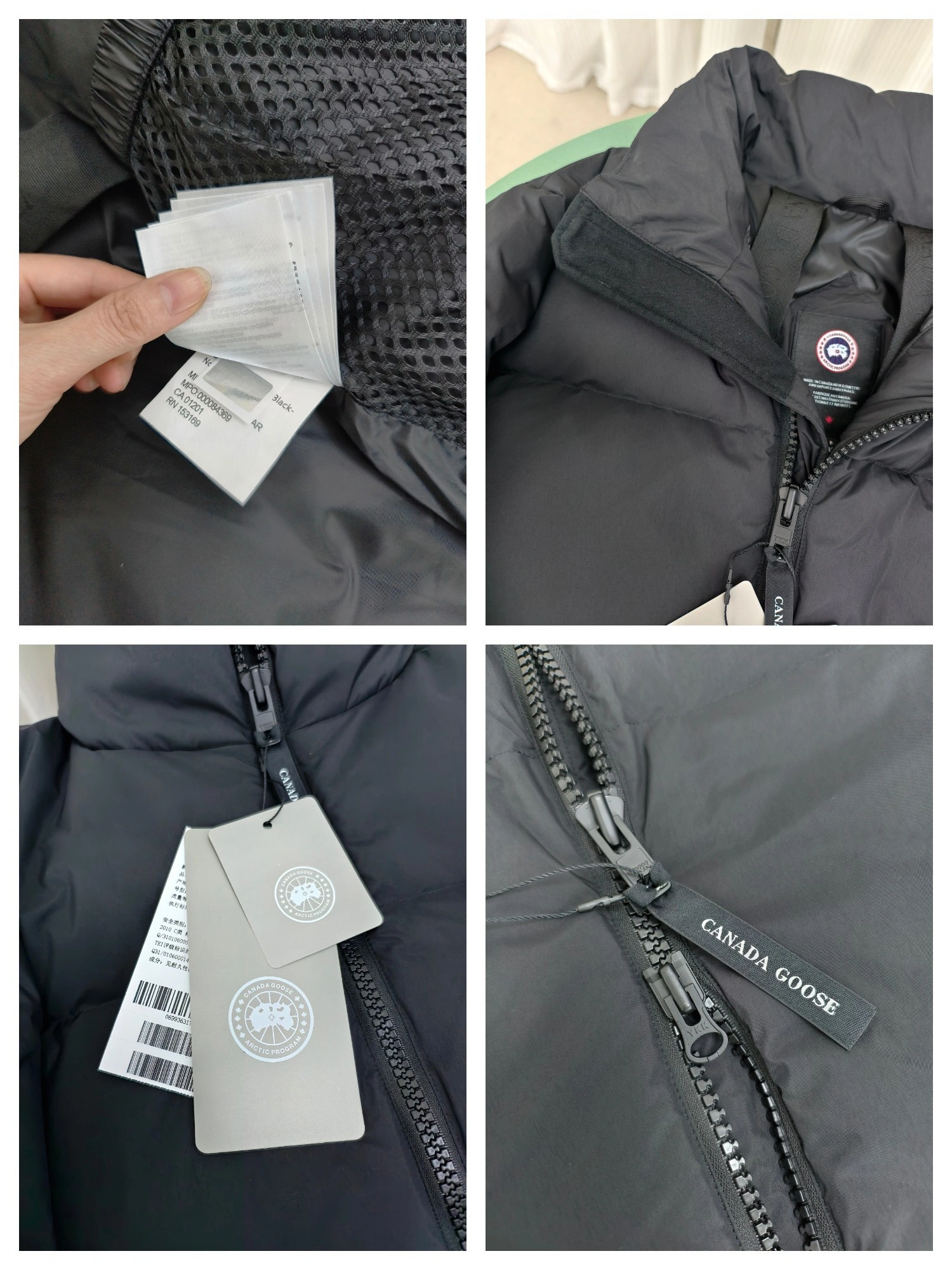 wg.luxury-- 6oos5 Down jacket white duck down 4colour item: E-F431J2007-4